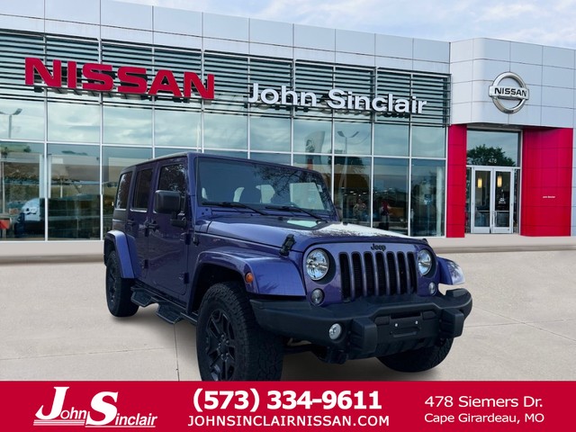Cape Girardeau MO 2016 Jeep Wrangler Unlimited more details - jeep wrangler unlimited