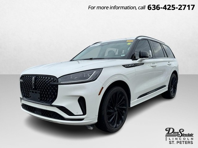 St. Peters MO 2025 Lincoln Aviator more details - lincoln aviator