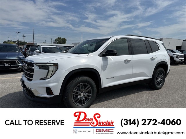St. Louis MO 2026 GMC Acadia more details - gmc acadia