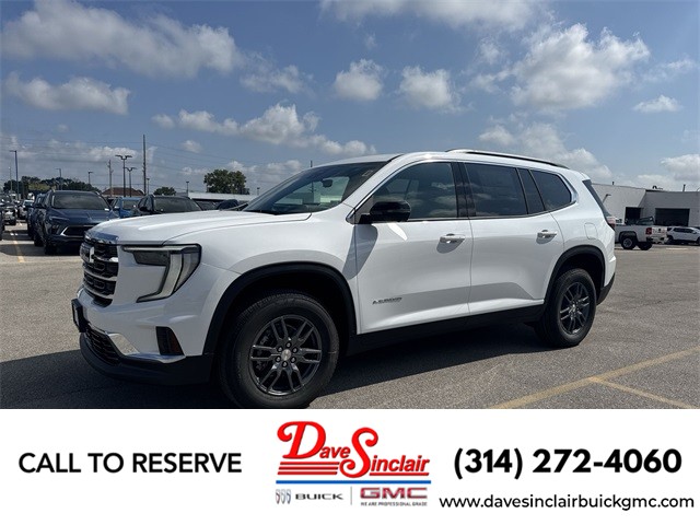 St. Louis MO 2026 GMC Acadia more details - gmc acadia