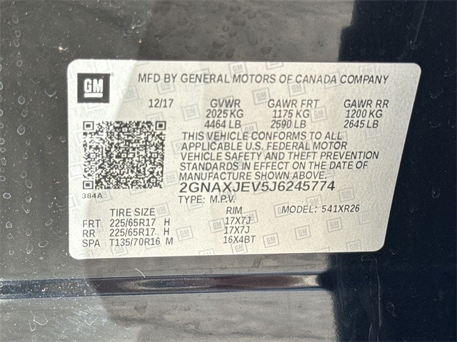 Chevrolet Equinox Vehicle Full-screen Gallery Image 36