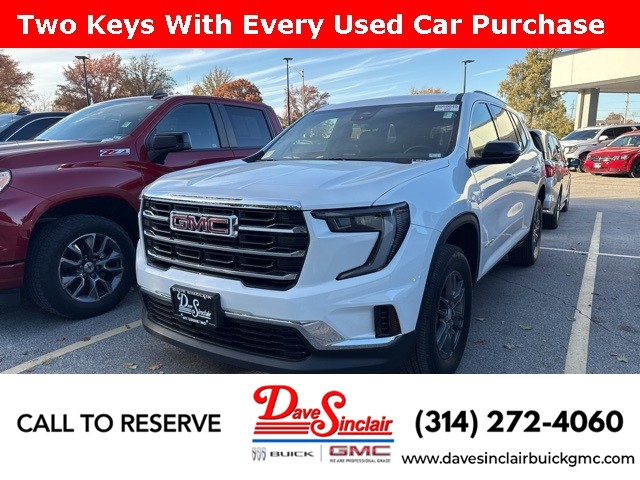 St. Louis MO 2025 GMC Acadia more details - gmc acadia