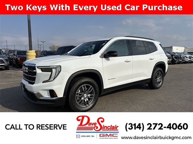 St. Louis MO 2025 GMC Acadia more details - gmc acadia