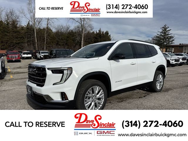 St. Louis MO 2026 GMC Acadia more details - gmc acadia