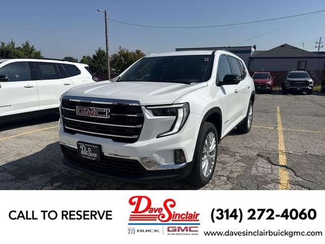St. Louis MO 2027 GMC Acadia more details - gmc acadia
