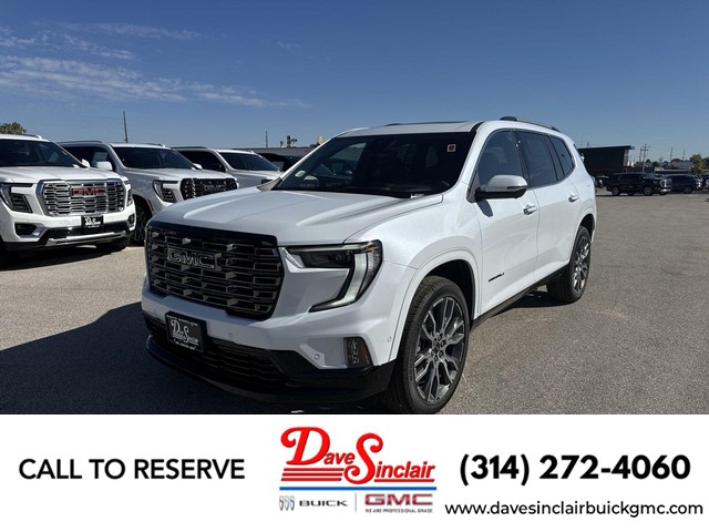 St. Louis MO 2027 GMC Acadia more details - gmc acadia