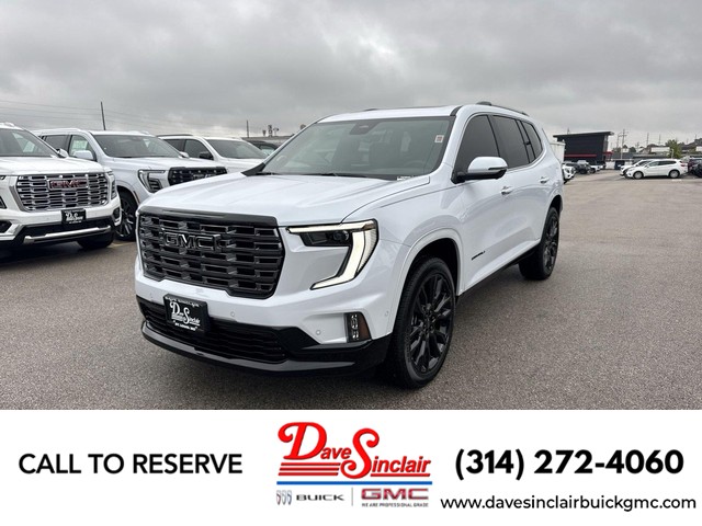 St. Louis MO 2027 GMC Acadia more details - gmc acadia