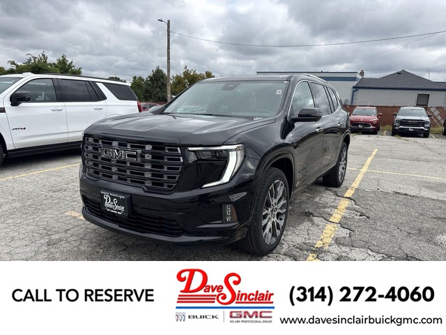 St. Louis MO 2027 GMC Acadia more details - gmc acadia
