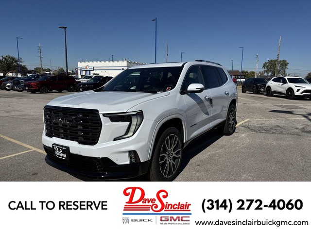 St. Louis MO 2027 GMC Acadia more details - gmc acadia