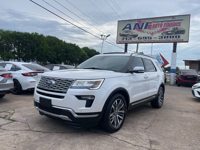 Ford Explorer Platinum - Houston TX
