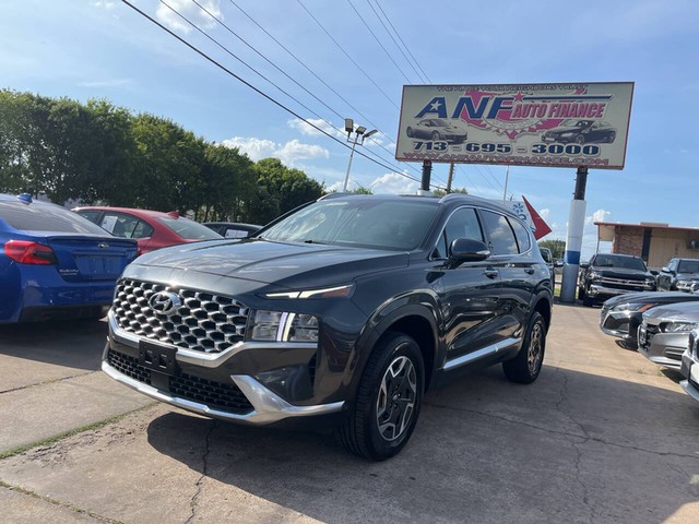 Hyundai Santa Fe Hybrid Blue - Houston TX