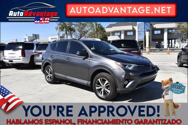2018 Toyota RAV4 XLE Sport Utility 4D at SWFL Autos in Fort Myers FL