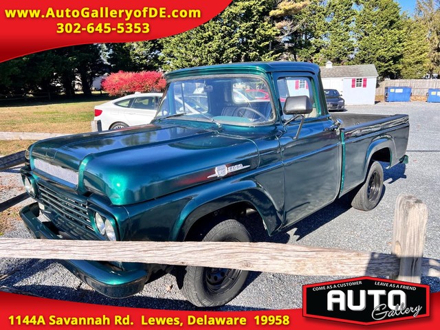 Lewes DE 1959 Ford F100 more details - ford f100