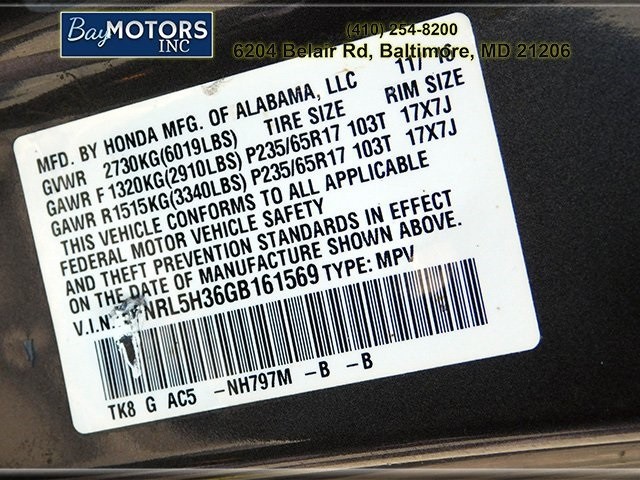 Honda Odyssey Vehicle Full-screen Gallery Image 24