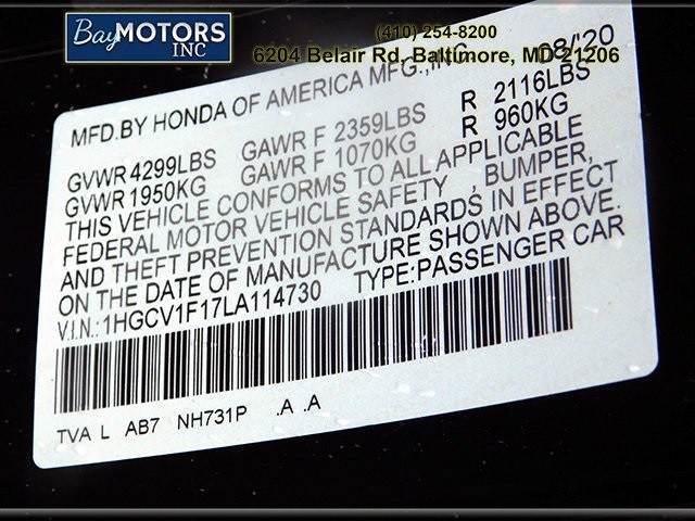 Honda Accord Sedan Vehicle Full-screen Gallery Image 20