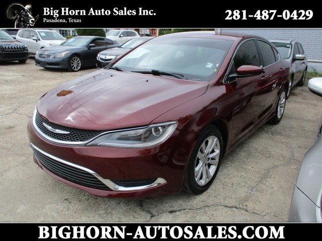 Pasadena TX 2015 Chrysler 200 more details - chrysler 200