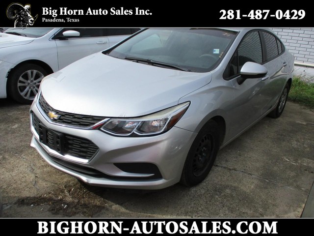 Pasadena TX 2018 Chevrolet Cruze more details - chevrolet cruze