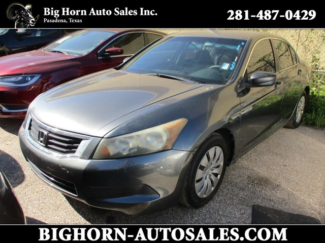Pasadena TX 2009 Honda Accord Sedan more details - honda accord sedan