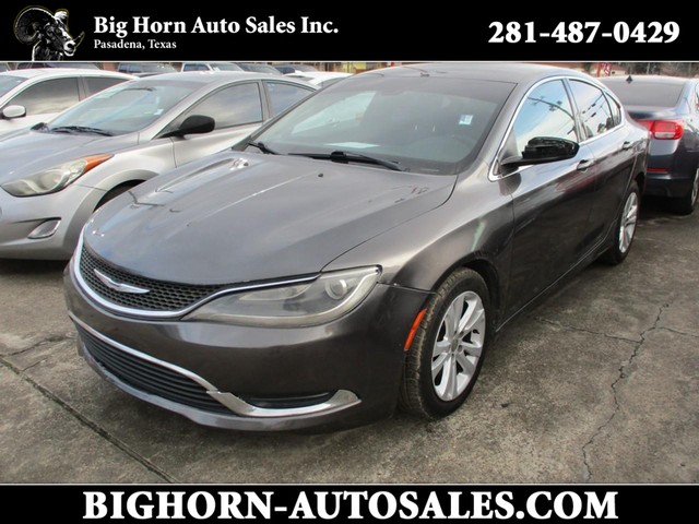Pasadena TX 2016 Chrysler 200 more details - chrysler 200