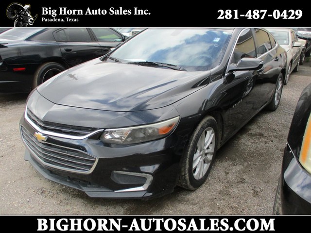 Pasadena TX 2016 Chevrolet Malibu more details - chevrolet malibu
