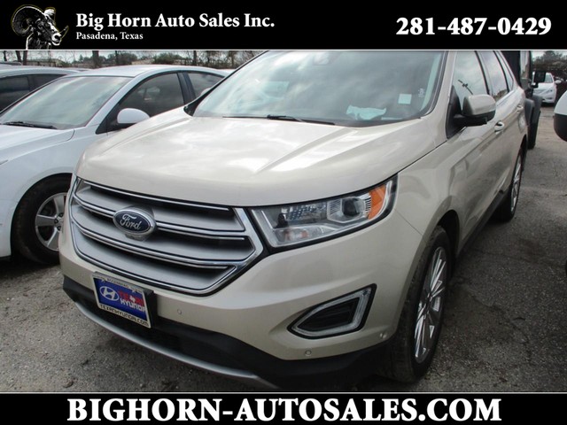 Pasadena TX 2017 Ford Edge more details - ford edge