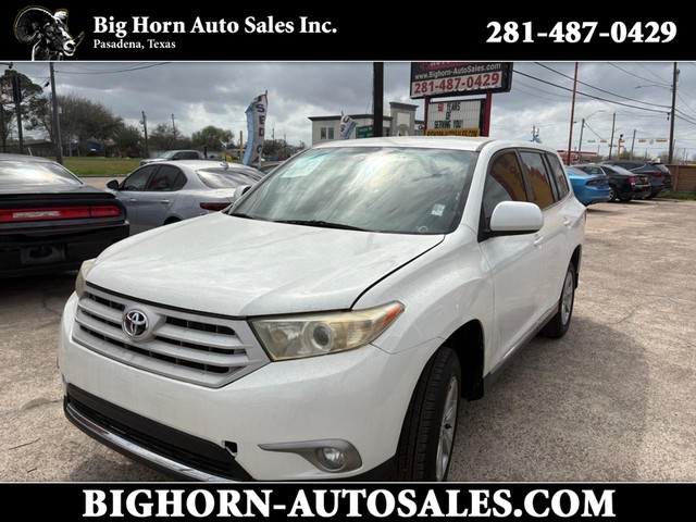 Pasadena TX 2012 Toyota Highlander more details - toyota highlander