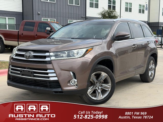 Toyota Highlander Limited Platinum Sport Utility - Austin TX
