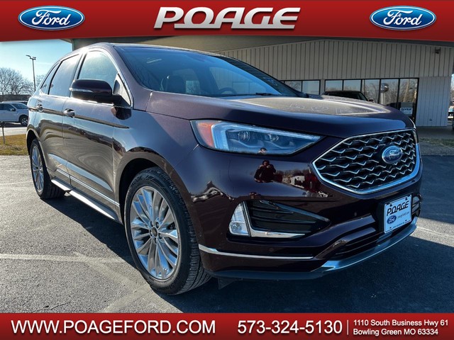 2020 Ford Edge Titanium AWD at Poage Ford in Bowling Green MO