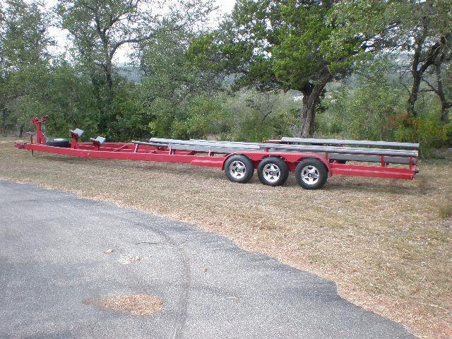 more details - boat trailer - 42 foot