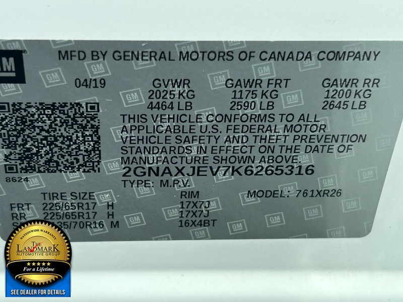 Chevrolet Equinox Vehicle Full-screen Gallery Image 20