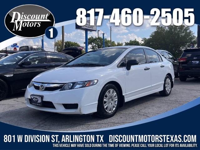 Honda Civic Sedan DX-VP - Arlington TX
