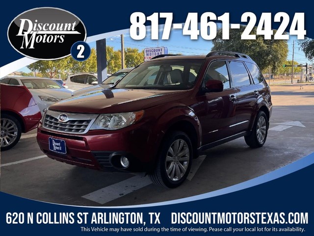 Subaru Forester 2.5X Limited - Arlington TX