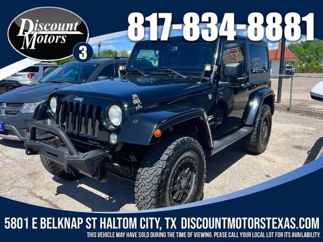 Jeep Wrangler Sahara - Fort Worth TX