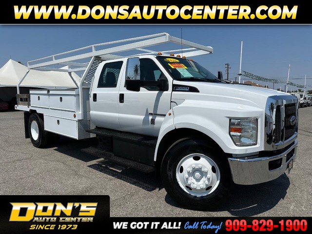 Ford F-650 Crew Cab Dually Contractor Body Diesel - Fontana CA