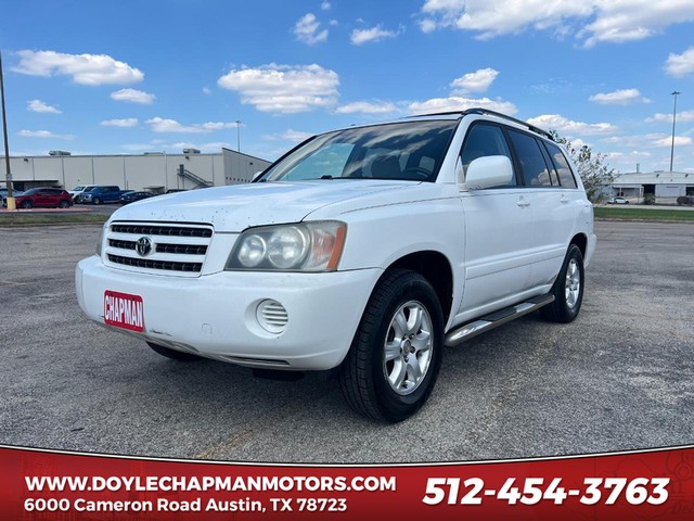 Toyota Highlander 4dr V6 (Natl) - Austin TX