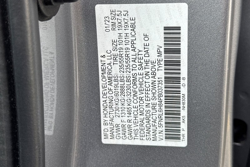 Honda Odyssey Vehicle Full-screen Gallery Image 41