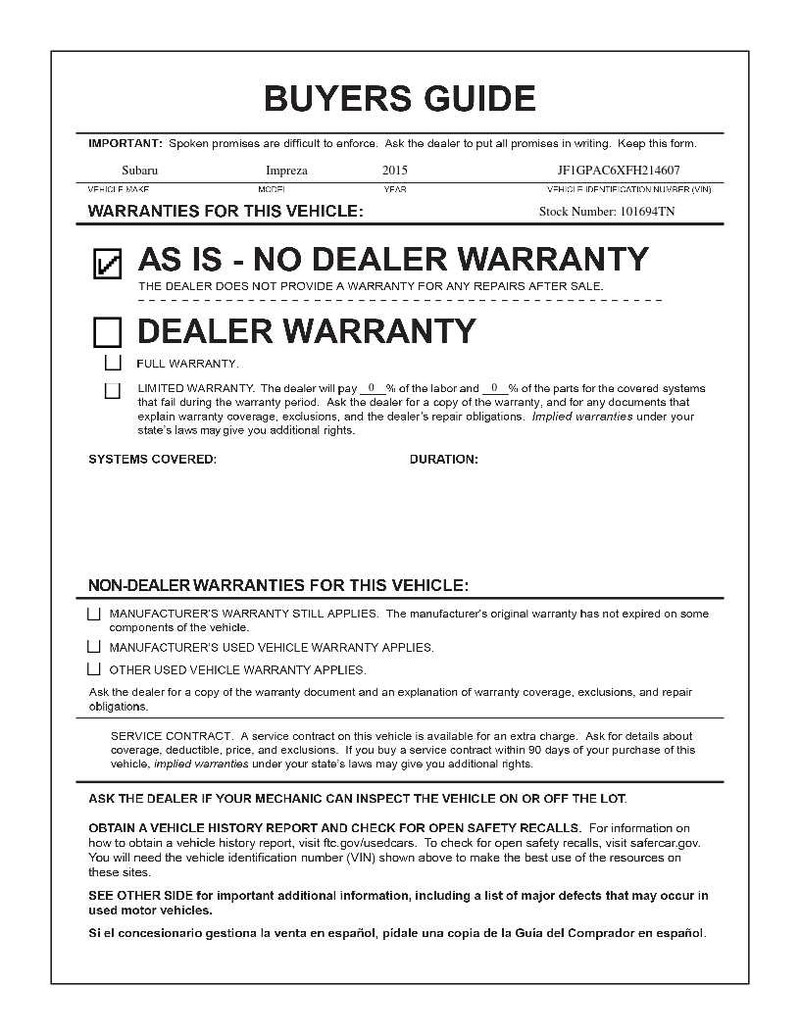 Subaru Impreza Wagon Vehicle Full-screen Gallery Image 04