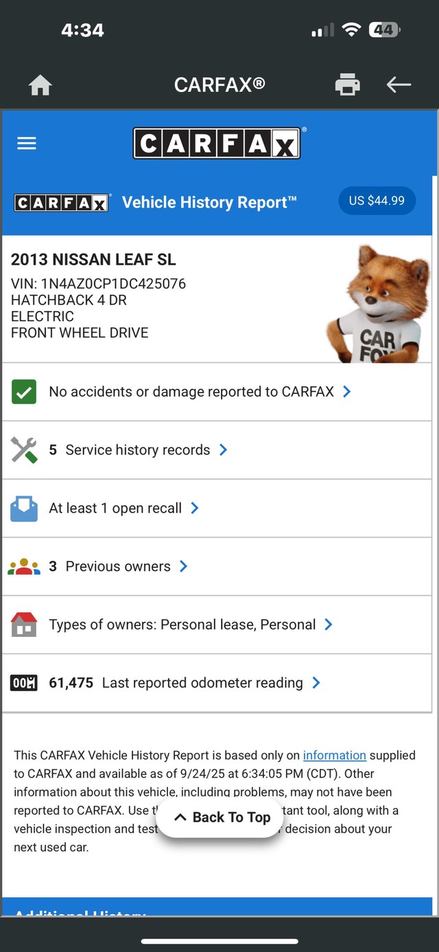 2013 Nissan LEAF