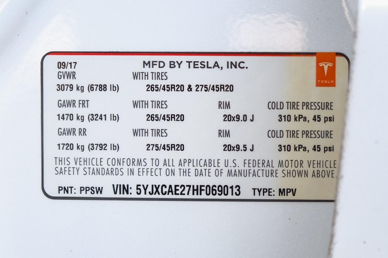 Tesla Model X Vehicle Main Gallery Image 74