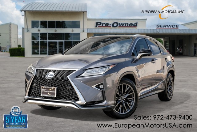 Lexus RX 350 F Sport Package AWD Panoramic Moonroof Nav - Plano TX