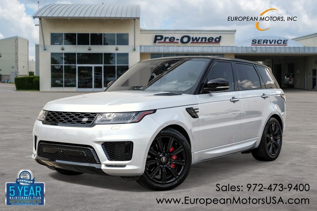 Land Rover Range Rover Sport HST Panoramic Sunroof Lane Keep Assist Blind Spot Monitor Park Assist - Plano TX