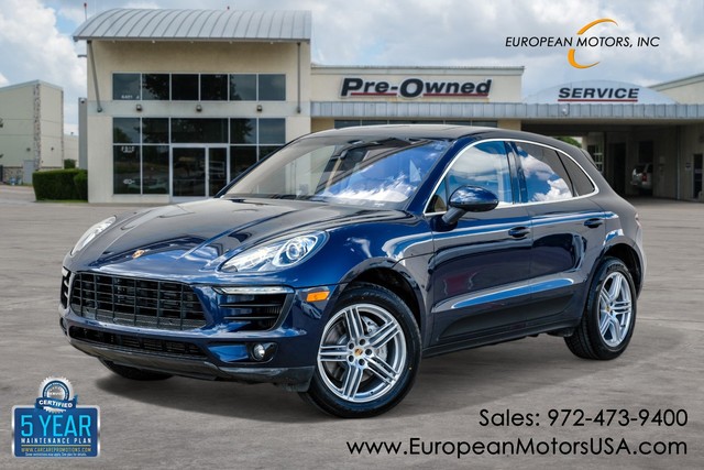 Porsche Macan S Panoramic Sunroof Park Assist Navigation Heated and Cooled Seats - Plano TX