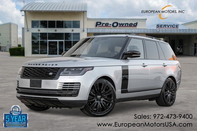 Plano TX 2018 Land Rover Range Rover more details - land rover range rover