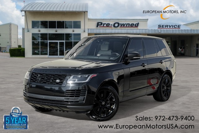 Plano TX 2019 Land Rover Range Rover more details - land rover range rover