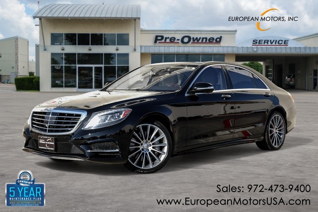 Mercedes-Benz S-Class S550 PANORAMIC SUNROOF PARK ASSIST Blind Spot Monitor Heated and Coole - Plano TX