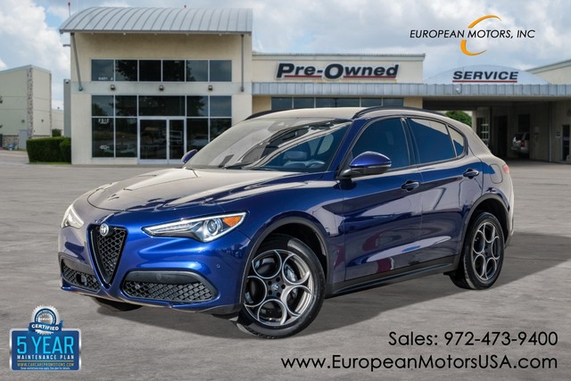 Alfa Romeo Stelvio Sprint Navigation Leather Package Blind Spot Monitor - Plano TX