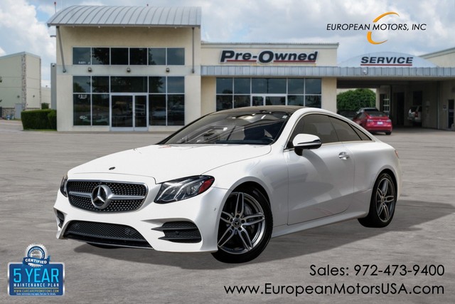 Mercedes-Benz E 450 AMG Line PANORAMIC Sunroof Heated and Cooled Seats Blind Spot Monitor - Plano TX