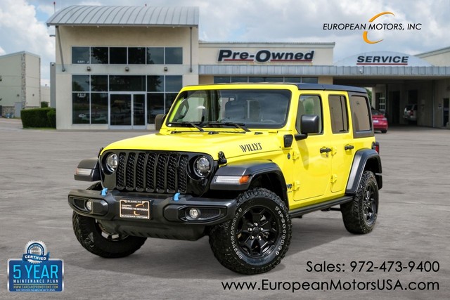 Plano TX 2023 Jeep Wrangler 4xe more details - jeep wrangler 4xe