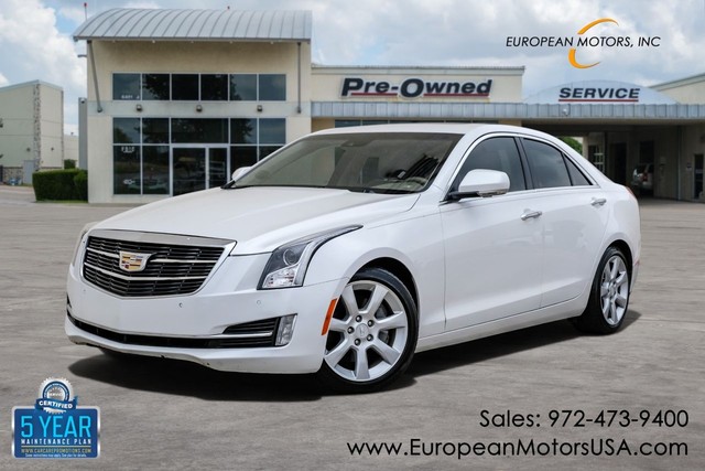 Cadillac ATS Sedan Performance Lane Keep Assist Park Assist Navigation Sunroof Heated Sea - Plano TX