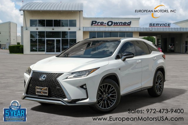 Lexus RX 350 F SPORT PAKAGE Blind Spot Monitor Park Assist Navigation Sunroof - Plano TX